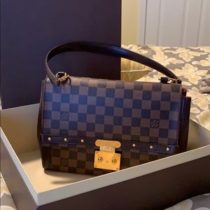 Louis Vuitton Croisette Damier Ebene purse
